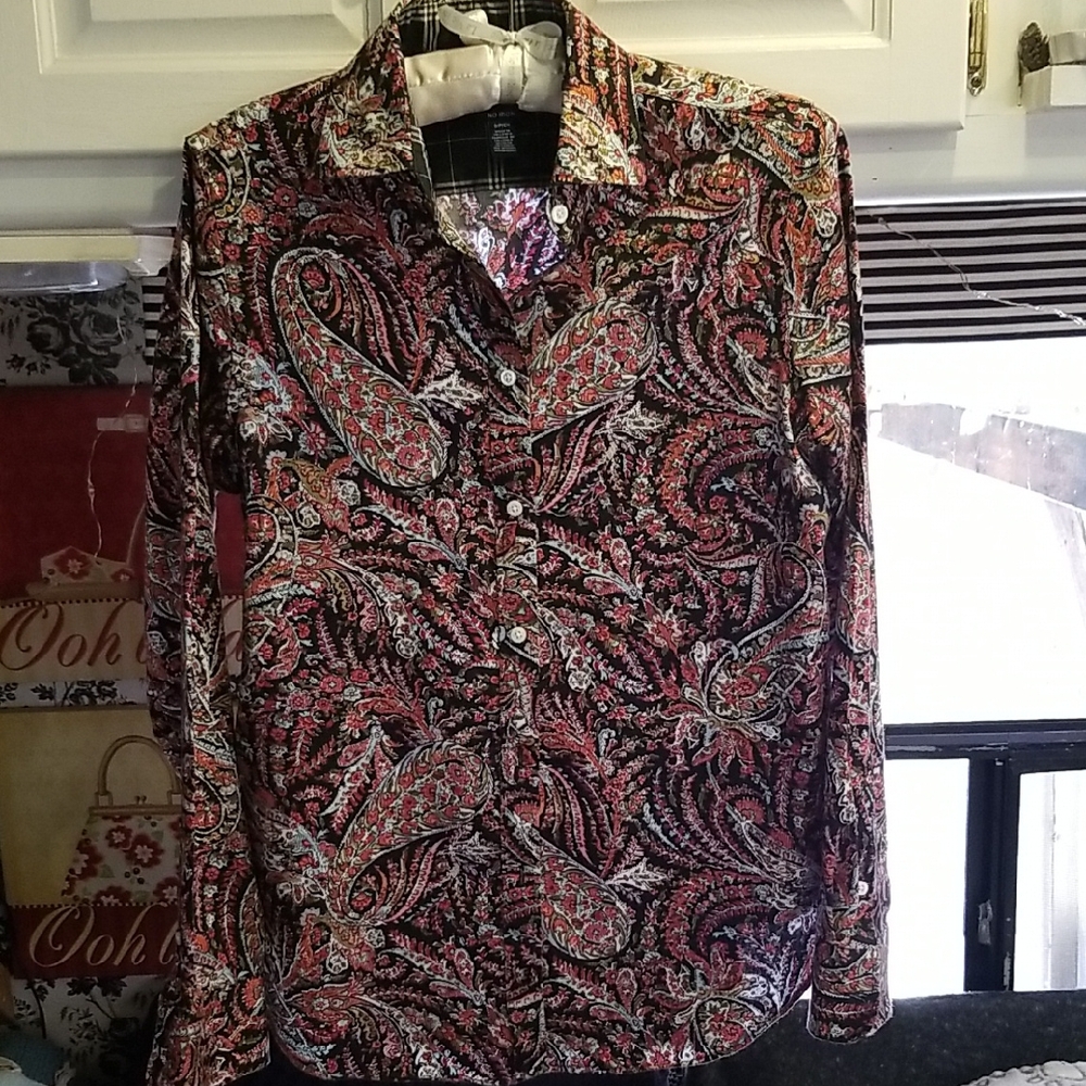 Men's Paisley Shirt - Multicolor
